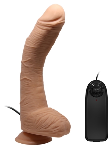 Вибратор на присоске реалистичный телесный LYBAILE Penis Vibration - 2