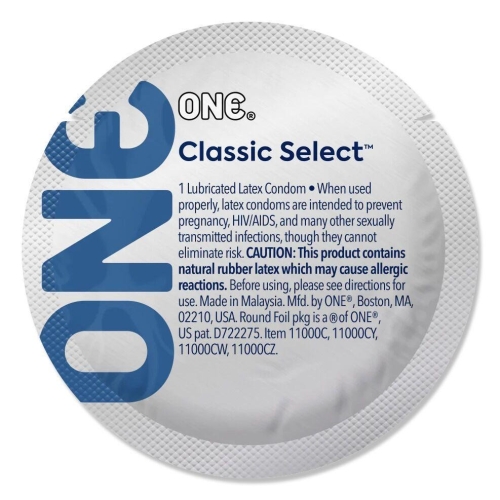 Банка презервативов ONE Classic Select Contest Collection 100 штук - 2