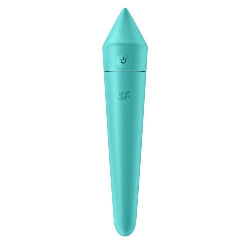 Вибратор для клитора зеленый Satisfyer Ultra Power Bullet 8 Turquoise - 5