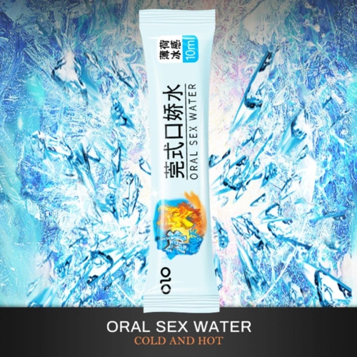 Оральный лубрикант на водной основе тепло/холод OLO 8 штук саше по 10 мл - 4