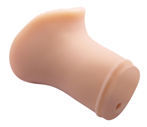 Мастурбатор вагина с вибрацией телесного цвета с пультом ДУ Lybaile Realistic vagina - 4