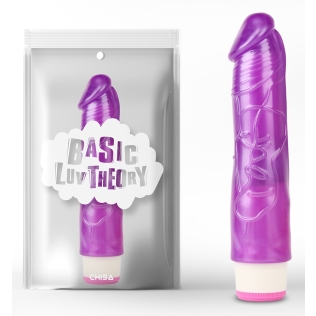Вібратор реалістичний фіолетовий CHISA Basic Luv Theory Sexy Whopper
