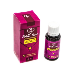 Капли возбуждающие для женщин Loveshop Forte Love 30 мл