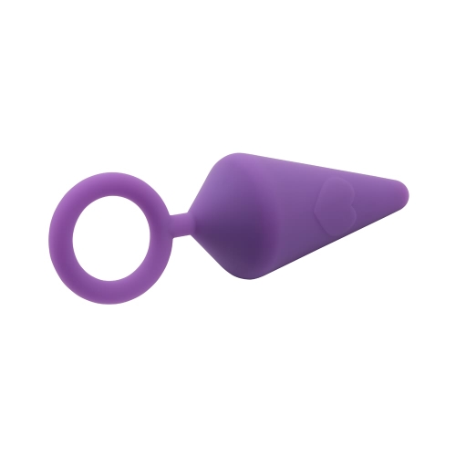 Силіконова анальна пробка Бузкова CHISA MisSweet-Candy Plug - 3