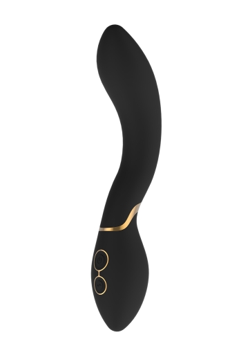 Вибромассажер для точки G чёрный Dream Toys ELITE JOSEPHINE LUXXE - 1