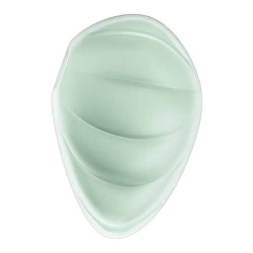 Вакуумний вібратор м'ятного кольору Satisfyer Cloud Dancer - 3