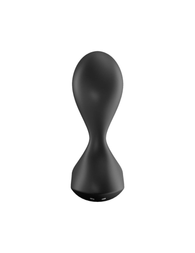 Анальна пробка з вібростимуляцією силіконова чорна Satisfyer Sweet Seal - 3