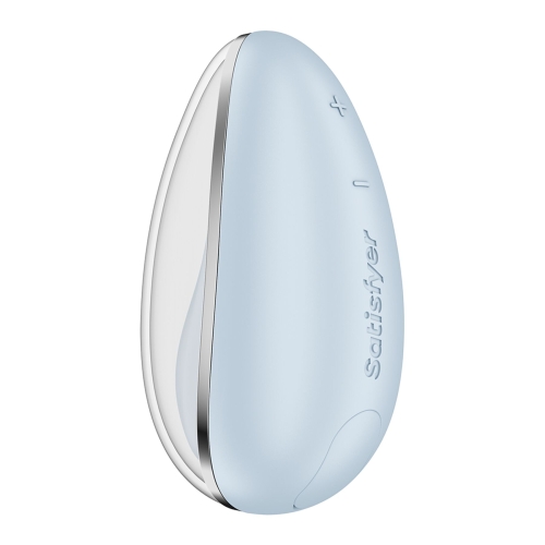 Клиторальный вибратор синий Satisfyer Drop To Go - 4