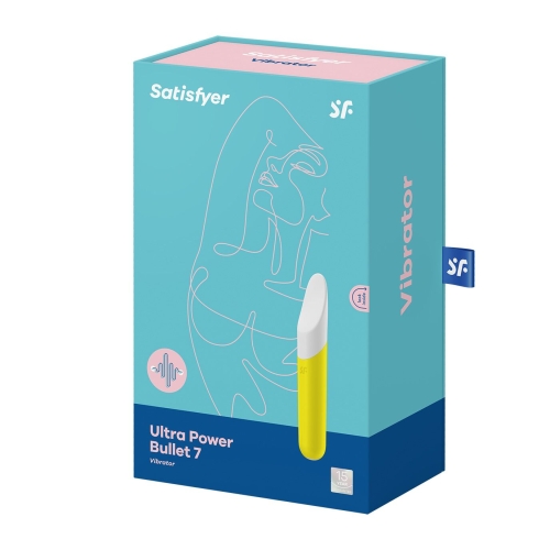 Вібратор для клітора жовтий Satisfyer Ultra Power Bullet 7 - 7