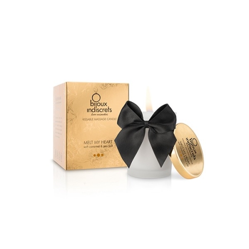 Масажна Свічка з ароматом солоної карамелі MELT MY HEART Bijoux Cosmetiques - 2