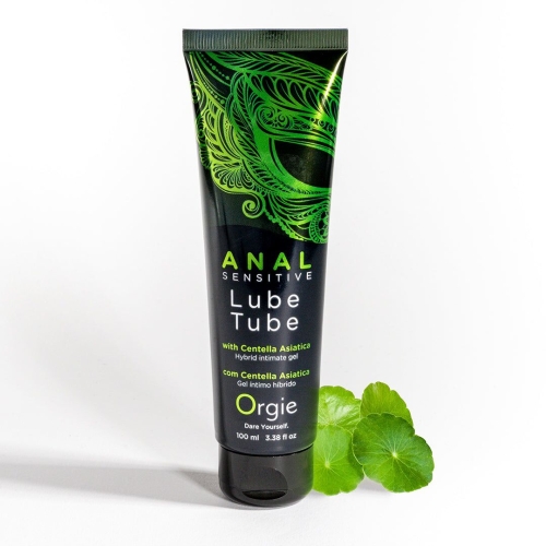 Анальний лубрикант на водяній основі з імітацією силікону Orgie Lube Tube Anal Sensitive 100 мл - 4