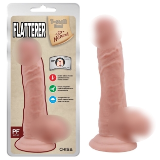 Фалос на присоску реалістичний бежевий CHISA Flatterer Flesh