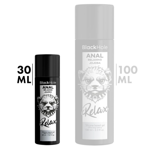 Анальный лубрикант с маслом жожоба на силиконовой основе Blackhole Anal Relaxing Jojoba Relax 30мл - 2