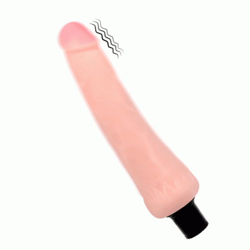 Реалістичний водонепроникний вібратор з кібершкіри the Realistic Cock BW-027009 1002s - 4