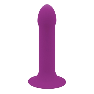 Фаллоимитатор на присоске фиолетового цвета Adrien Lastic Hitsens 6 