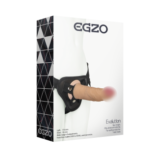 Страпон женский классический EGZO Evolution STR003