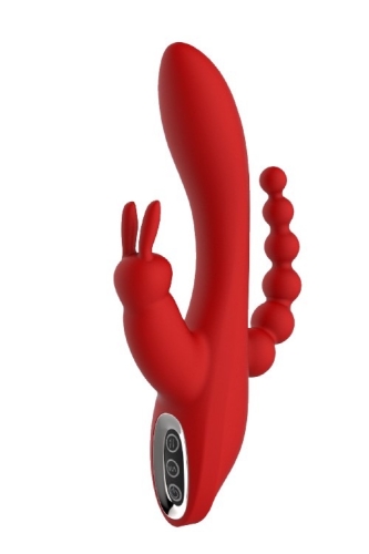 Вибромассажер кролик со стимуляцией клитора и точки G Dream toys REVOLUTION HERA - 1