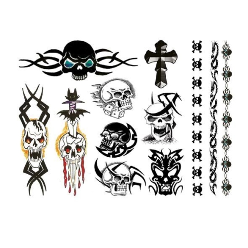 Тимчасове тату Tattoo Set-Punk Bitch - 2