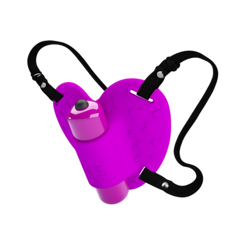 Вибротрусики Стимулятор клитора бабочка фуксия Lybaile Pretty Love Heartbeat 10 режимов - 4