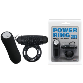 Вибро кольцо на пенис Power ring 20 BI-014331