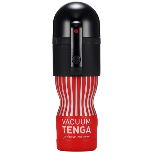 Вакуумна насадка для мастурбатора чорна Tenga VACUUM MAX - 4