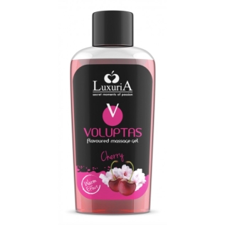 Массажный гель со вкусом вишни Intimateline Luxuria Voluptas 100мл