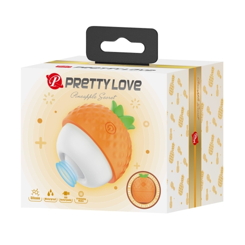 Клиторальный пульсатор оранжевый Lybaile PRETTY LOVE Pineapple Secret - 9