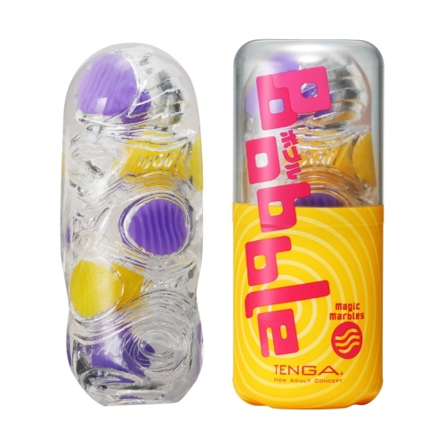 Мастурбатор гелевий різнокольоровий Tenga Bobble Magic Marbles - 1