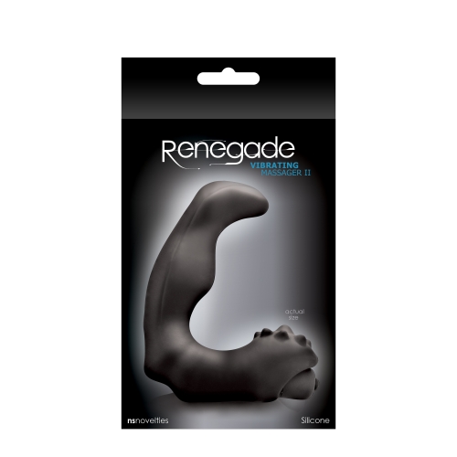 Вибромассажёр простаты черного цвета NS Novelties Renegade vibrating massager II - 2