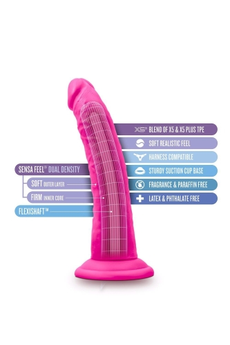 Фалоімітатор реалістичний на рожевий присосці Blush Bold Jack - 3