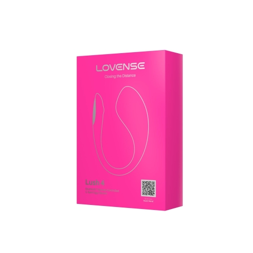 Смарт віброяйце вагінальне рожевого кольору Lovense Lush 4 - 4