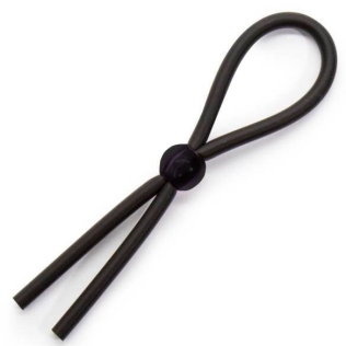 Петля для поддержания эрекции пениса Super Cock Ring silikon Black, art 840542