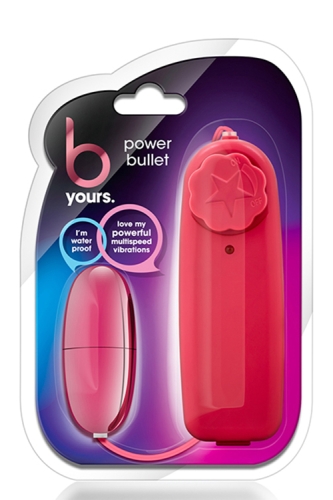 Віброяйце водонепроникне червоне B YOURS POWER BULLET CERISE - 2