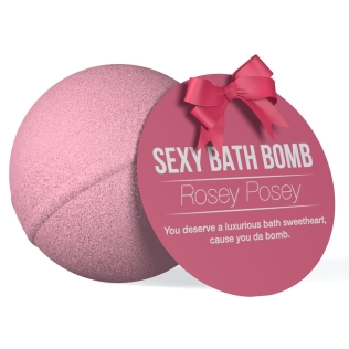 Бомбочка для ванни з ароматом троянди Dona Bath Bomb - (128 гр)