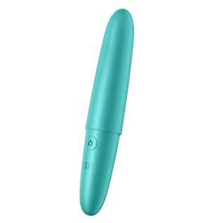 Вибратор для клитора зеленый Satisfyer Ultra Power Bullet 6 Turquoise