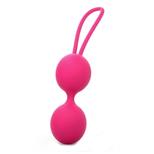 Вагинальные силиконовые шарики Dorcel Dual Balls для тренировки интимных мышц