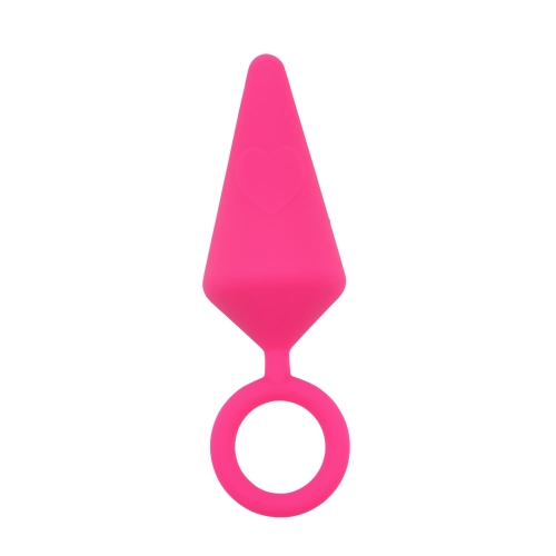 Силіконова анальна пробка рожева CHISA MisSweet-Candy Plug - 2