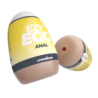 Мастурбатор-яйцо анал реалистичный телесный CRUSHIOUS EZY EGG THE Anal