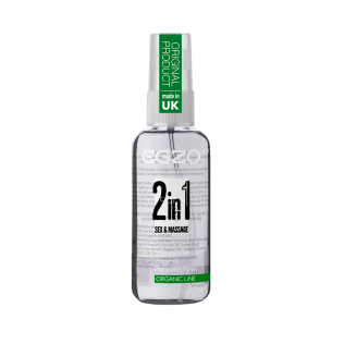 Вагинальный силиконовый органический лубрикант EGZO WOW 2in1 50 ml