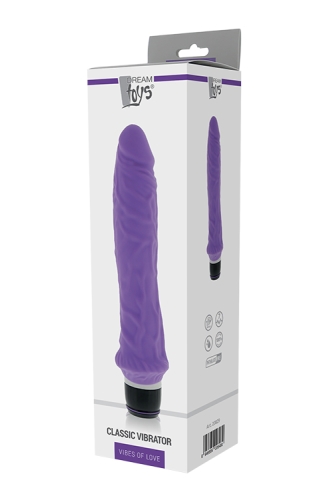 Вибромассажер реалистичный фиолетовый PURRFECT SILICONE CLASSIC 8.5INCH - 2