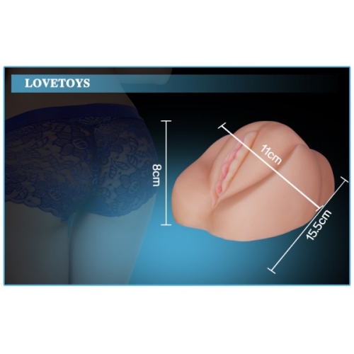 Мастурбатор вагина с вибрацией Lovetoy телесный - 3