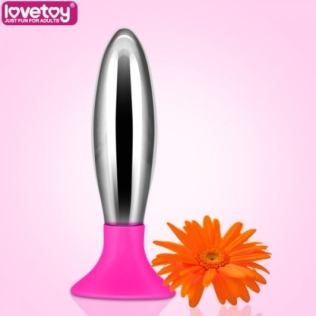 Анальная металлическая втулка Lovetoy Bobby