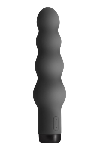 Вибратор шарообразный черного цвета S Pleasures Bullets Obsidian - 1