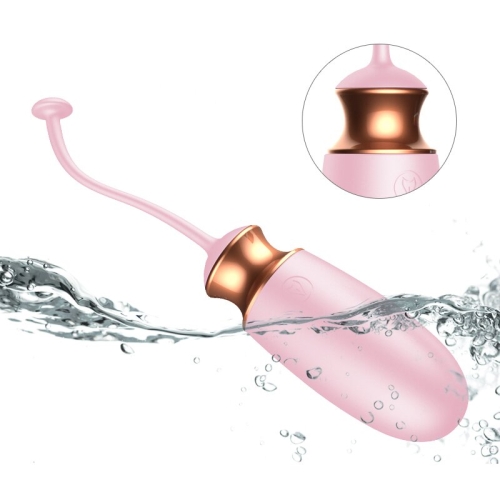 Віброяйце з підігрівом і пультом ДУ Vibrating Silicone Love EGG USB - 5