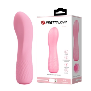 Міні вібратор для клітора рожевий серії Pretty Love-Alice, BI - 014561