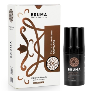 Жидкий вибратор со вкусом Кекса Bruma Liquid Vibrator Ultra Sliding 15мл