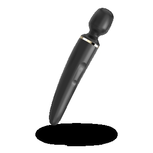 Вібромасажер для клітора та інших ерогенних зон Satisfyer Wand-er Woman чорний