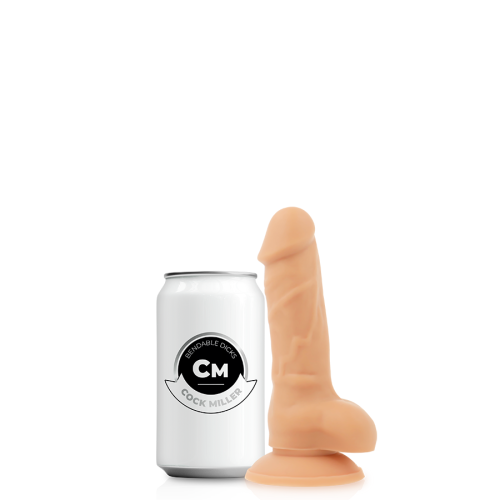 Фаллоимитатор на присоске реалистичный телесный Cock Miller - 6