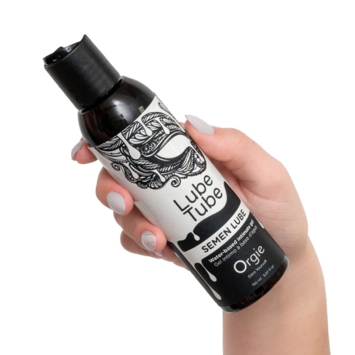 Лубрикант с имитацией спермы на водной основе Orgie Lube Tube Semen Lube 150 мл - 2