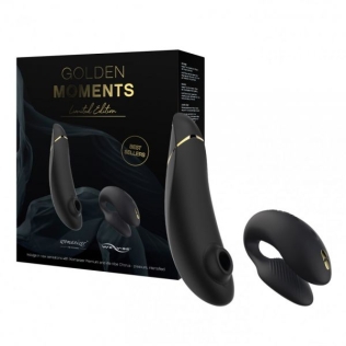 Набір інтимних іграшок Golden Moments Collection Womanizer Premium + We-Vibe Chorus